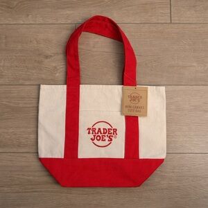 Trader Joe's Mini Canvas Tote Bag
